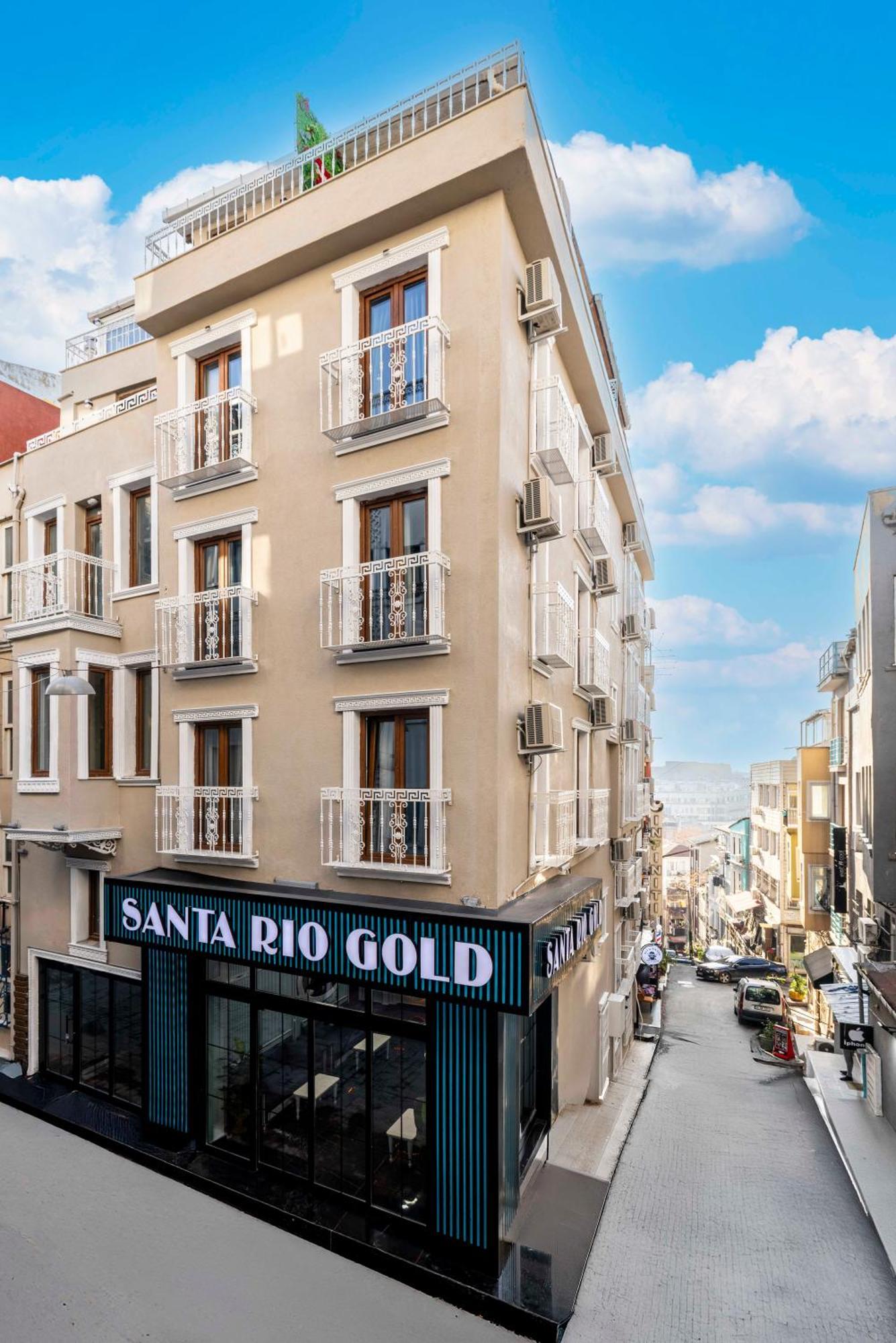 Santa Rio Gold Taxim Hotel Стамбул Экстерьер фото