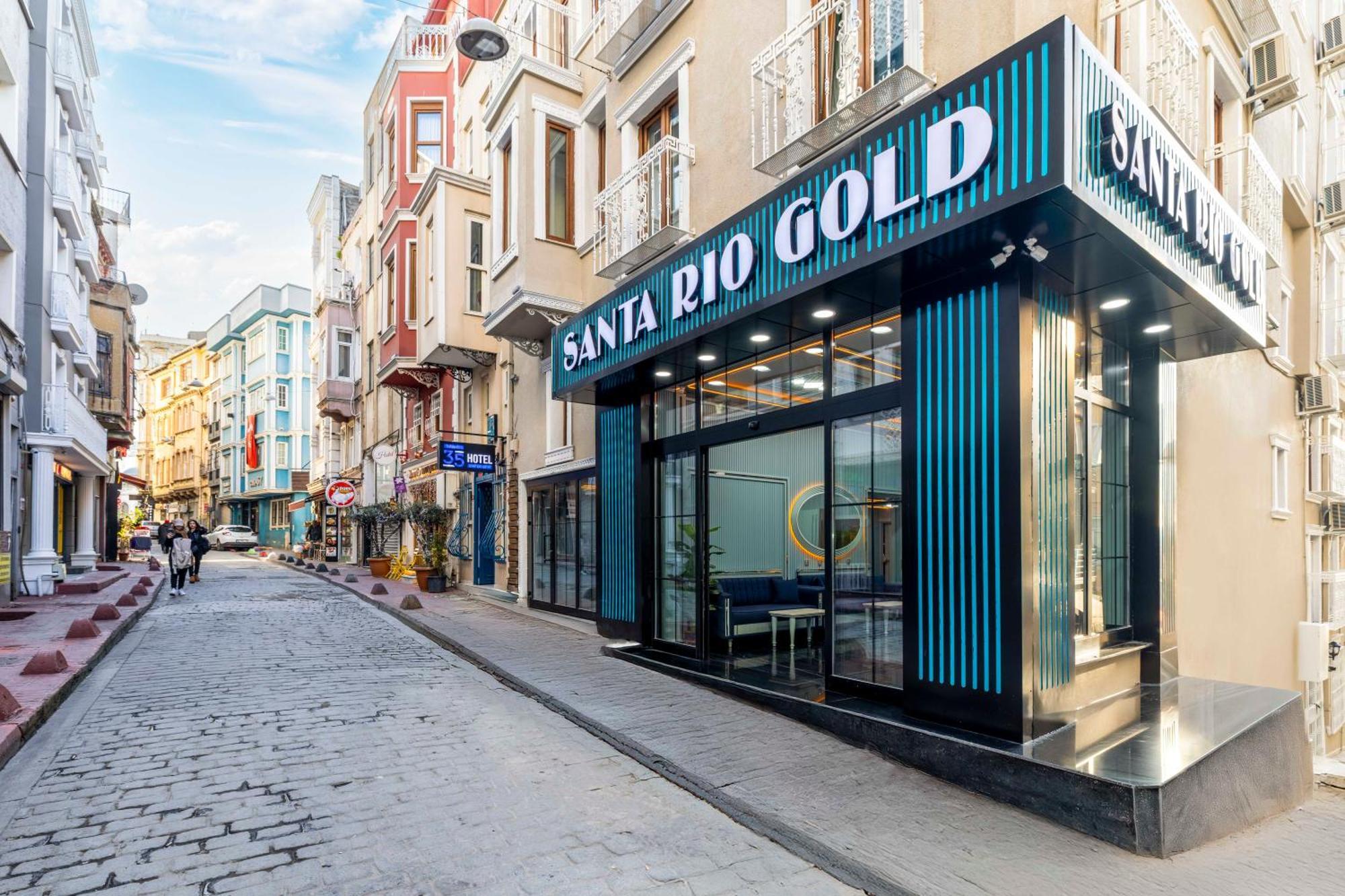 Santa Rio Gold Taxim Hotel Стамбул Экстерьер фото
